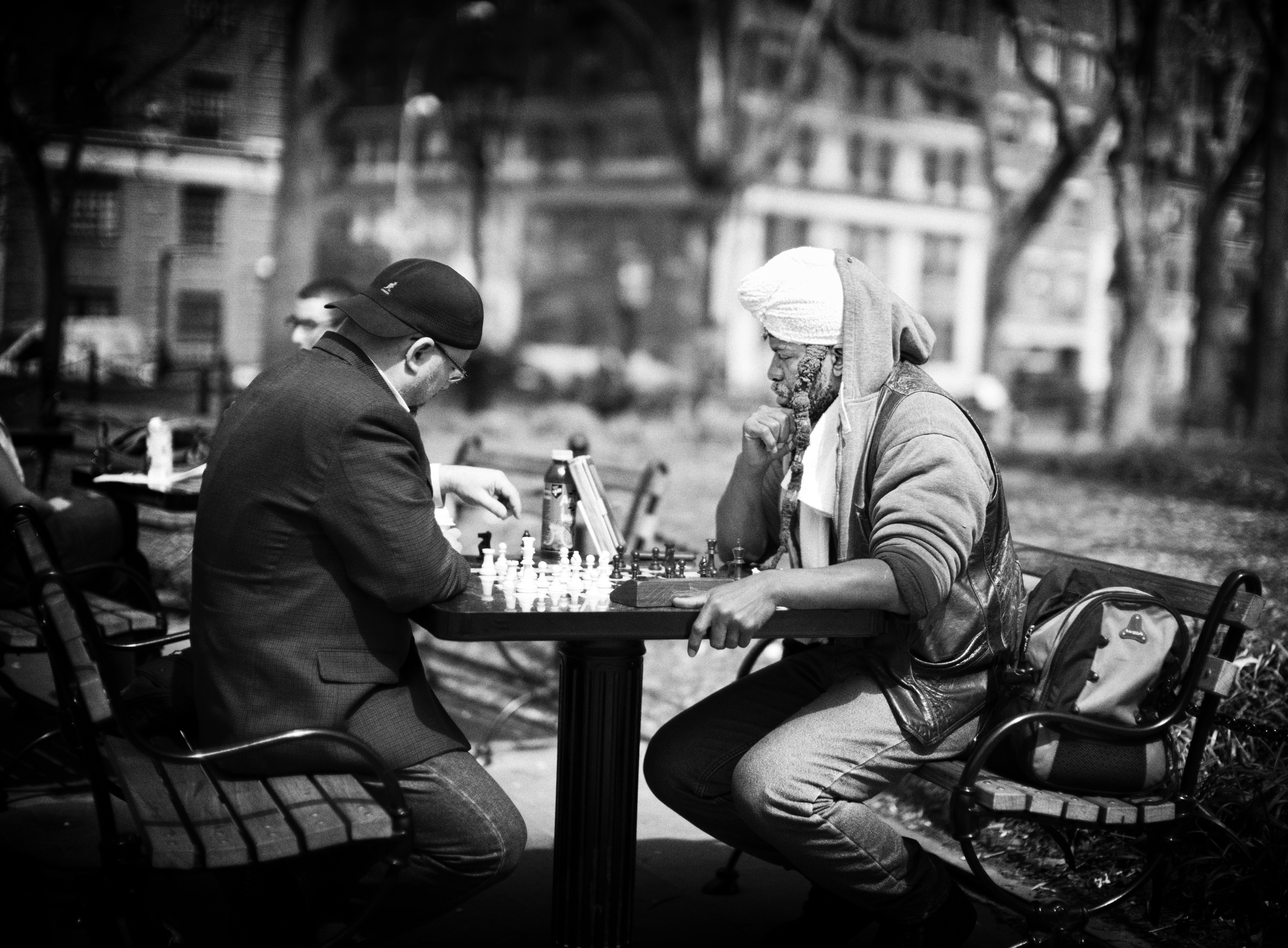 chess, washington square park nyc